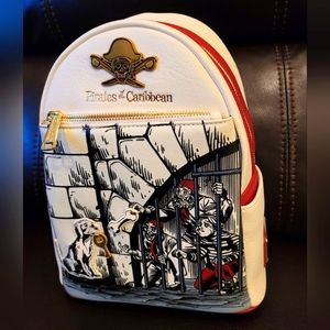 DISNEY PARKS LOUNGEFLY PIRATES OF THE CARIBBEAN JAIL SCENE BACKPACK